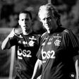 Tiago Oliveira e Jorge Jesus no Flamengo - Foto: D.R.