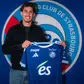 Diogo Sousa com as cores do Estrasburgo. Foto: Estrasburgo