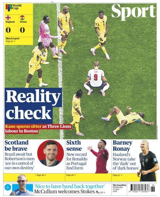 The Guardian (Inglaterra): «Sexto sentido»