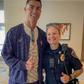 Cristiano Ronaldo e uma agente da polícia de Houston - Foto: HPD