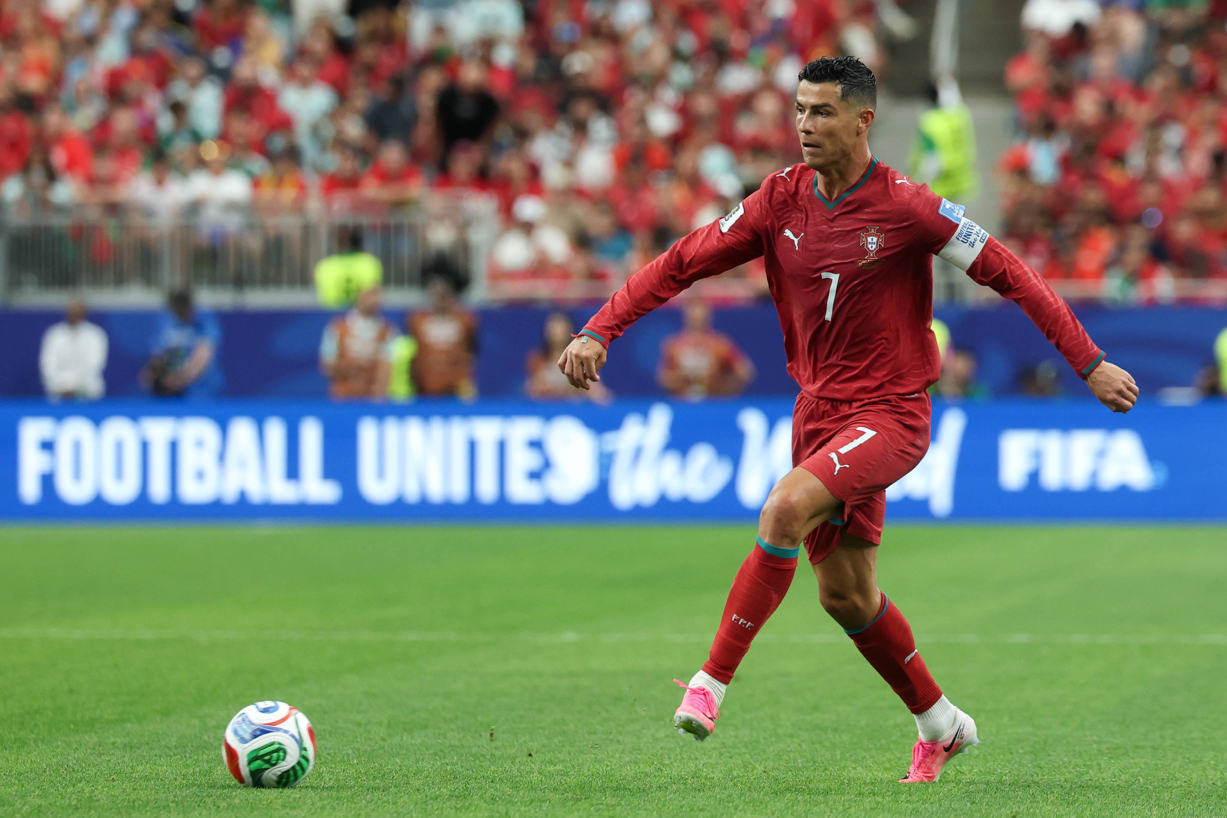 Cristiano Ronaldo, 41 anos, capitão da Seleção Nacional