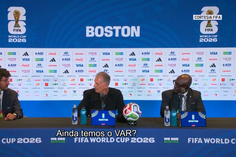 «Ainda há VAR no Mundial? Se calhar foi tomar um café, eu também gosto...»