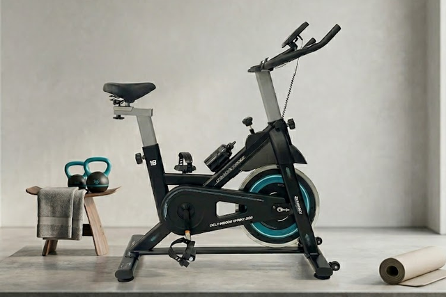 A bicicleta Spinning perfeita para o seu treino em casa