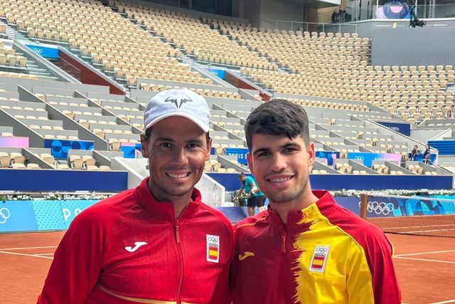 Dupla 'Nadalcaraz' preparada para os Jogos