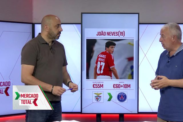 Mercado Total: João Neves, David Neres, Francisco Conceição e muito mais