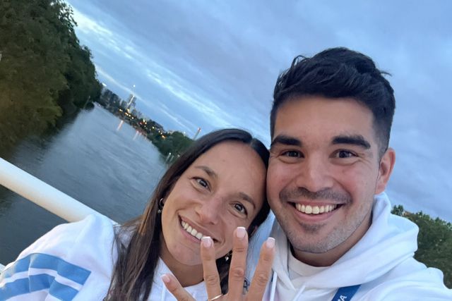 Paris 2024: pedido de casamento na Vila Olímpica