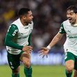 Vítor Roque festeja golo ao Fluminense