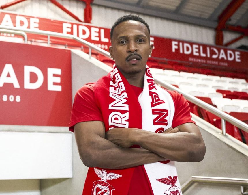 Peléh reforça campeão nacional. Foto Benfica/Instagram