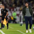 Abel Ferreira, treinador do Palmeiras, de mãos nos bolsos
