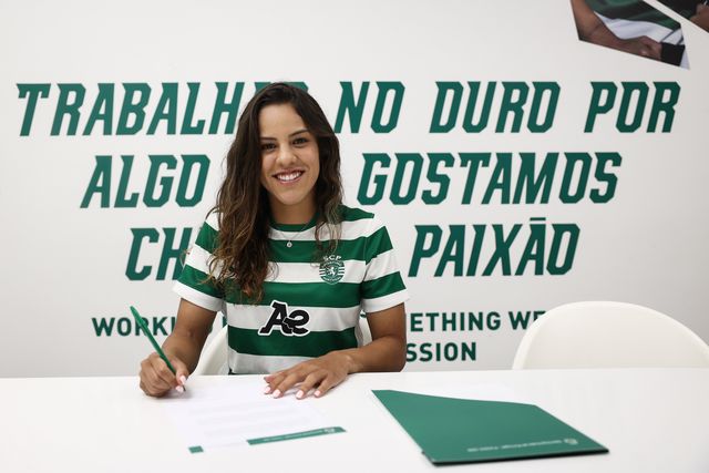 Mercado Oficial: Samara Lino assina pelo Sporting até 2028