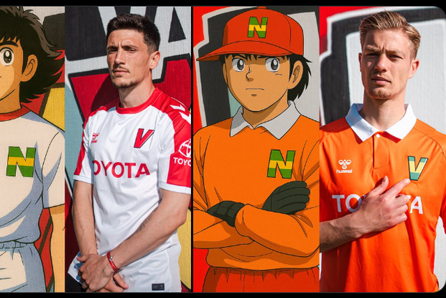 Valenciennes revelou novos equipamentos e inspirou em Oliver e Benji