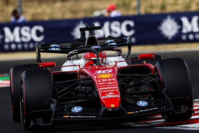 Leclerc domina primeira sessão de treinos em Hungaroring