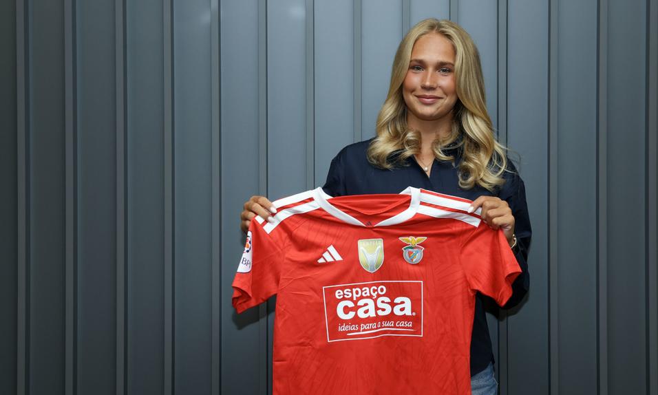 Froya Dorsin é a mais recente contratação das águias - Foto: SL Benfica