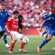 Gonçalo Moreira durante o Benfica-Belenenses, na pré-época - Foto: LUSA