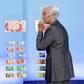 Christine Lagarde, diretora do anco Central Europeu, apresentou opções de novas notas