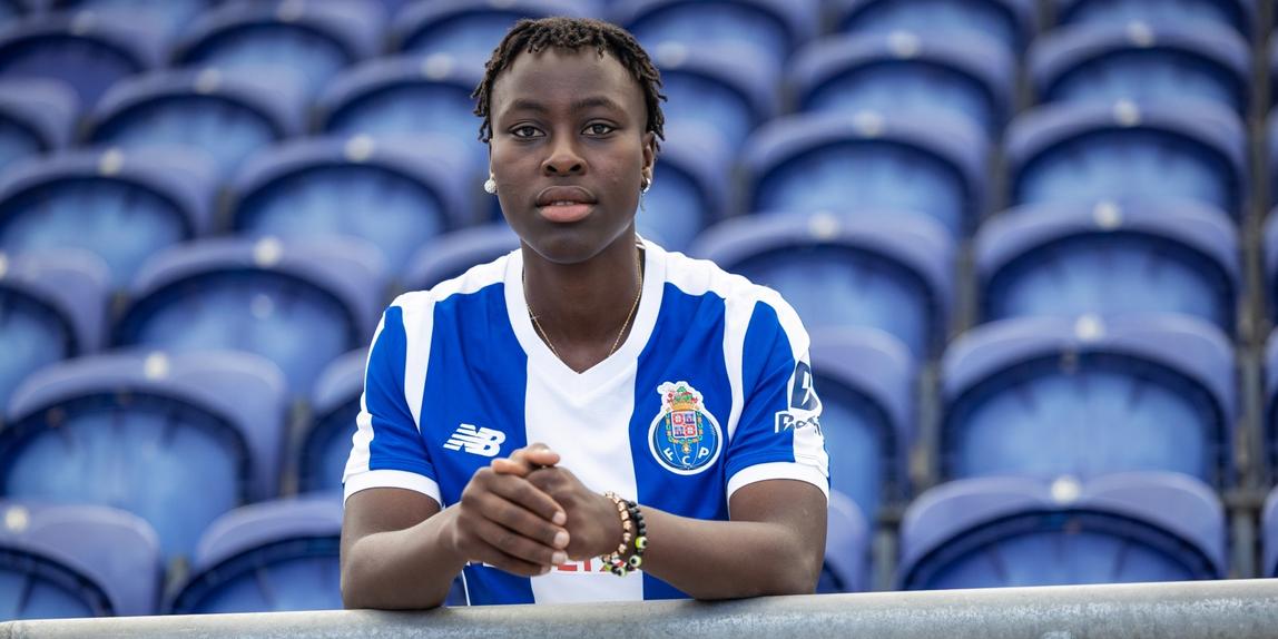 Fatumata Sissé é a mais recente contratação das azuis e brancas - Foto: FC Porto