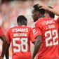 Jhon Durán no Benfica-Belenenses - Foto: Miguel Nunes