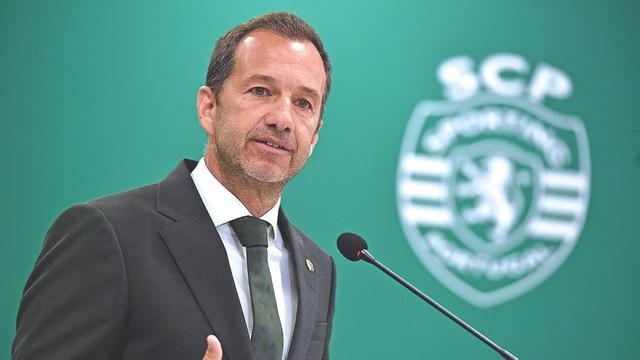 Frederico Varandas, presidente do Sporting - Foto: Miguel Nunes