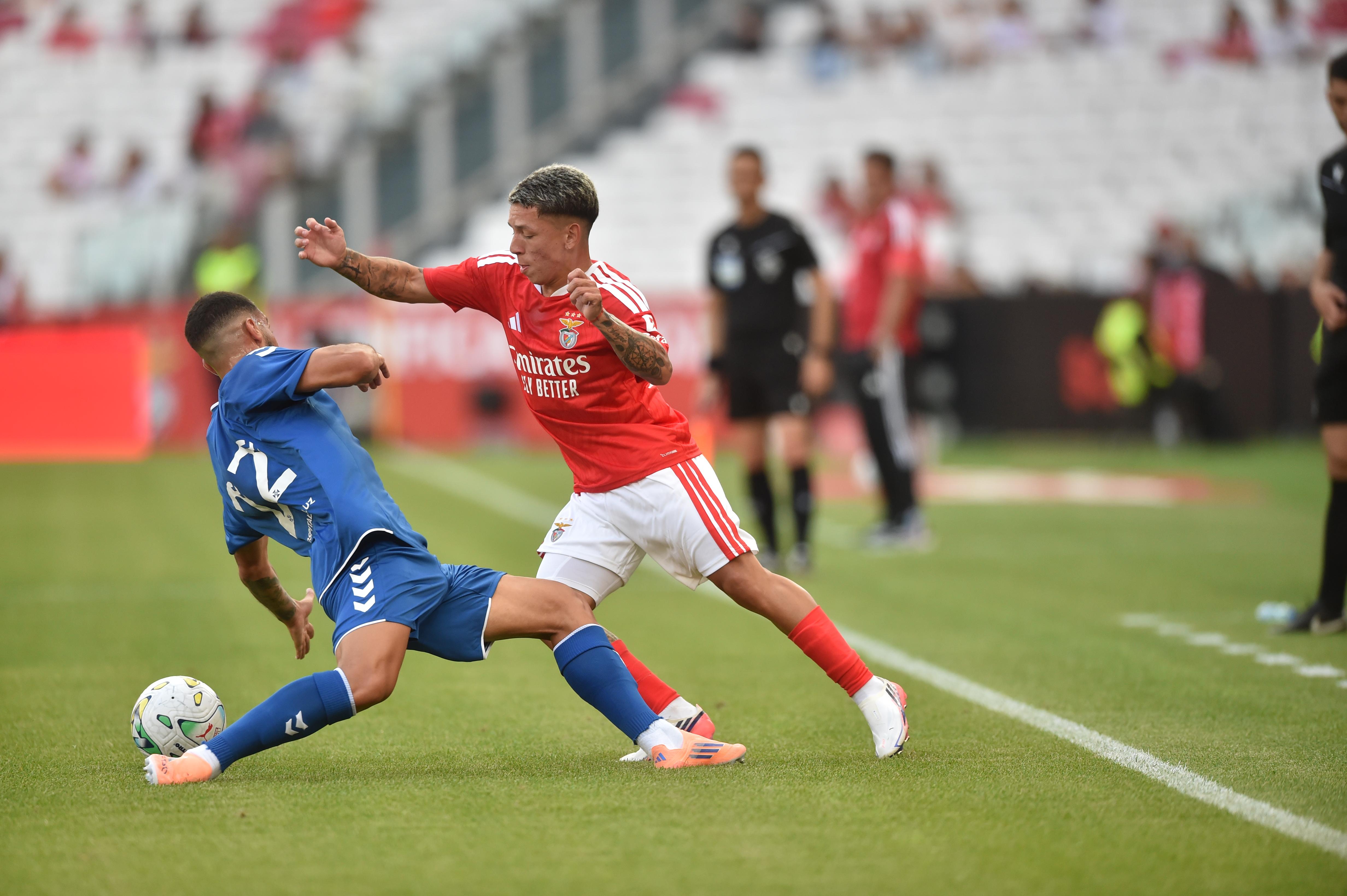 Prestianni no Benfica-Belenenses - Foto: Miguel Nunes