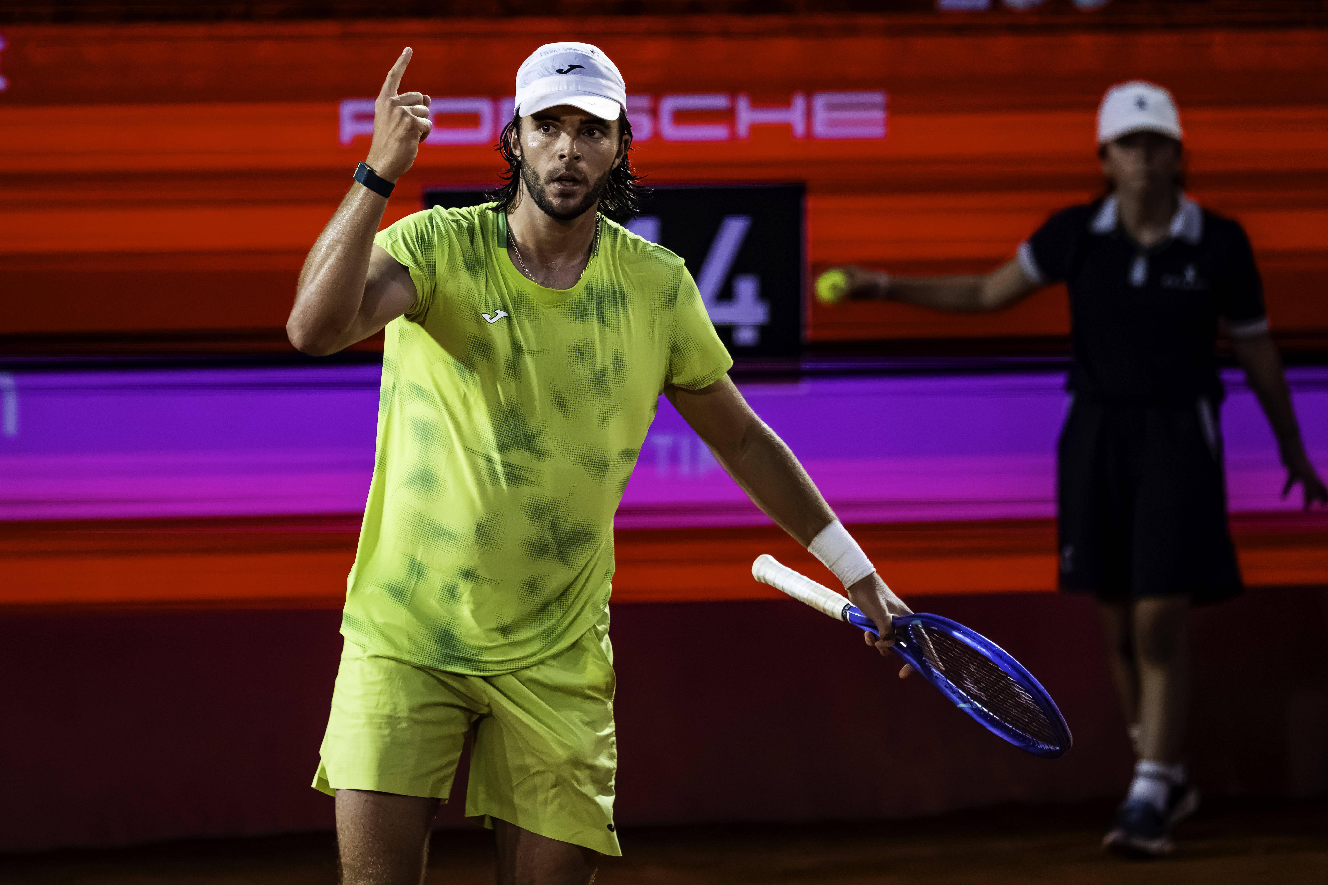 Jaime Faria continua em ascensão no 'ranking' ATP         Fotografia Imago
