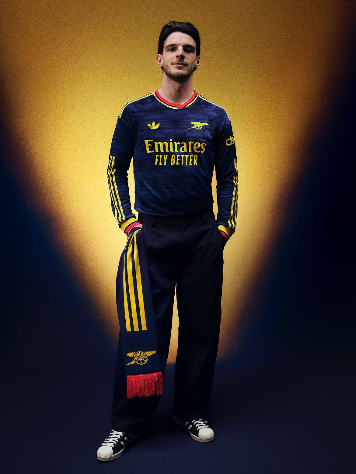 Nova camisola alternativa do Arsenal para 2026/27