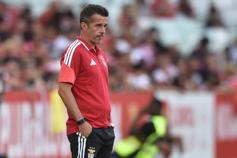 Marco Silva, treinador do Benfica, no Benfica-Belenenses - Foto: Miguel Nunes