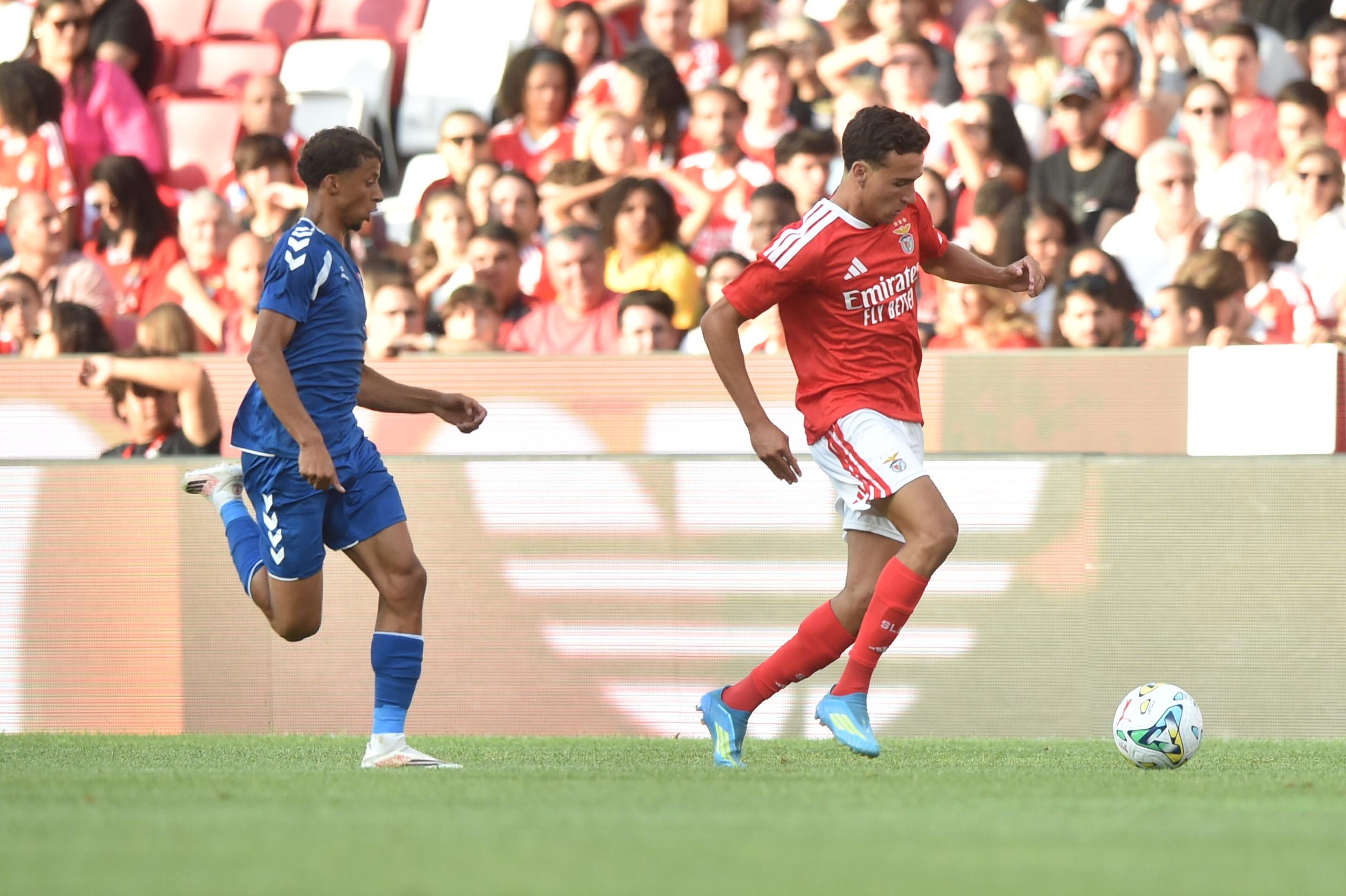 João Capucho no Benfica-Belenenses - Foto: Miguel Nunes