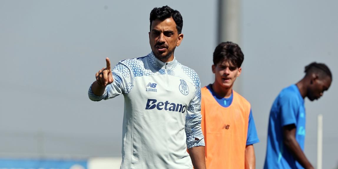 João Brandão, treinador do FC Porto B - Foto: FC PORTO