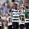 Doumbia e Zalazar na recente goleada do Sporting frente ao Estrasburgo - Foto: IMAGO
