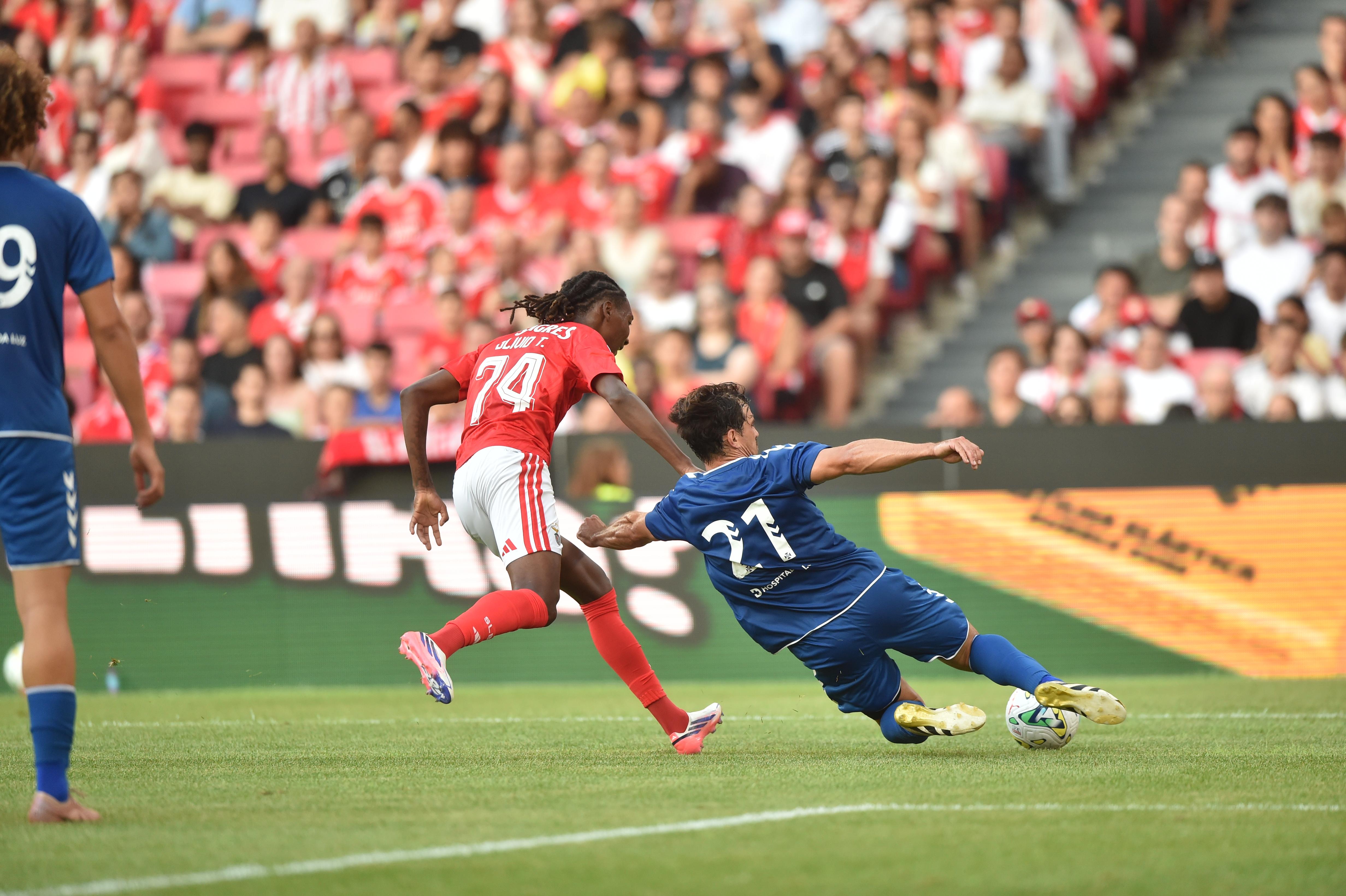 Olívio Tomé no Benfica-Belenenses - Foto: Miguel Nunes