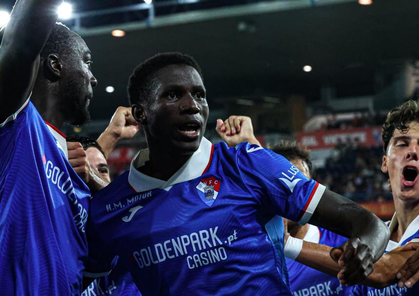 Mohamed Kaba entrou a cerca de vinte minutos do fim e ajudou a equipa a vencer o FC Porto - Foto: Gil Vicente