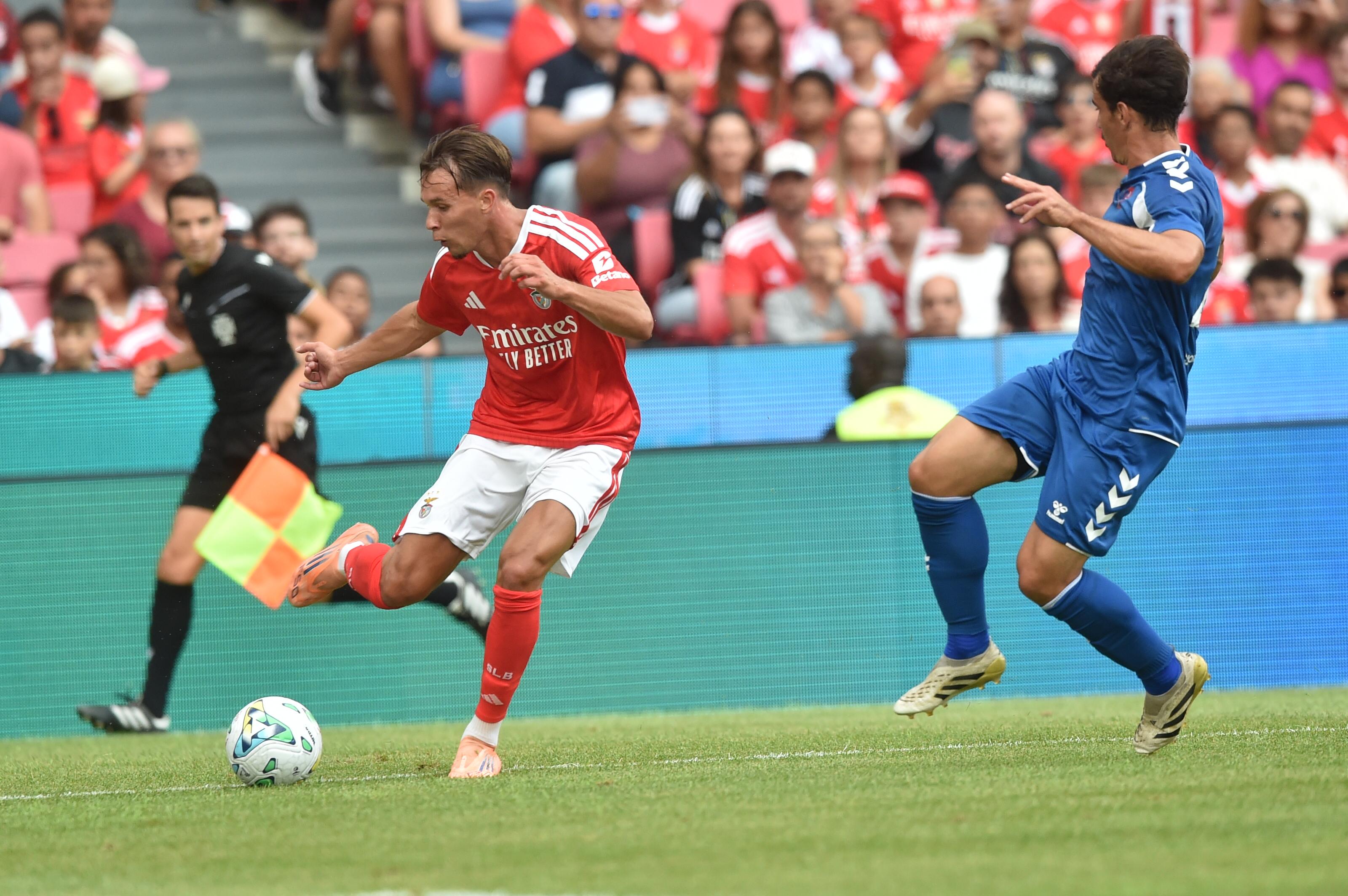 Dedic no Benfica-Belenenses - Foto: Miguel Nunes
