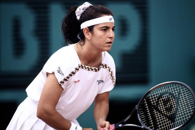 A espanhola Arantxa Sánchez Vicario