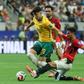 Cristian Volpato representou a Austrália frente ao Egito