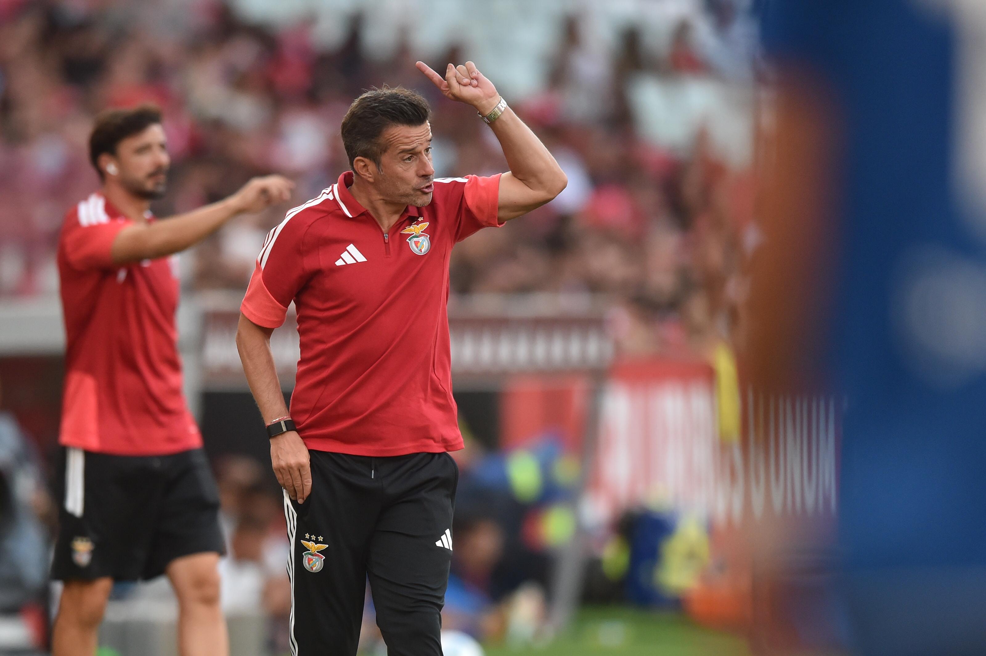 Marco Silva no Benfica-Belenenses - Foto: Miguel Nunes