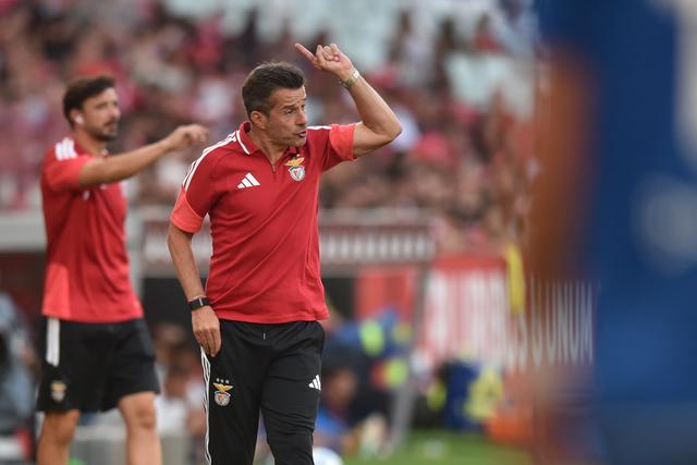 Marco Silva no Benfica-Belenenses - Foto: Miguel Nunes