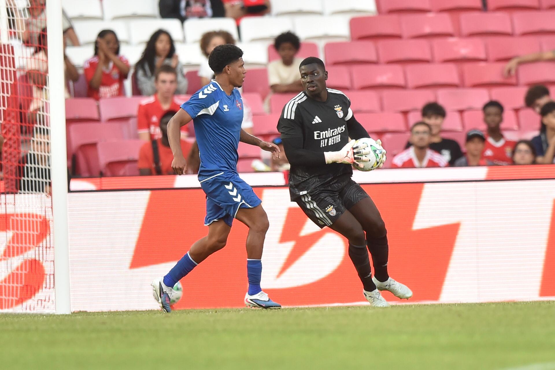 Samuel Soares no Benfica-Belenenses - Foto: Miguel Nunes