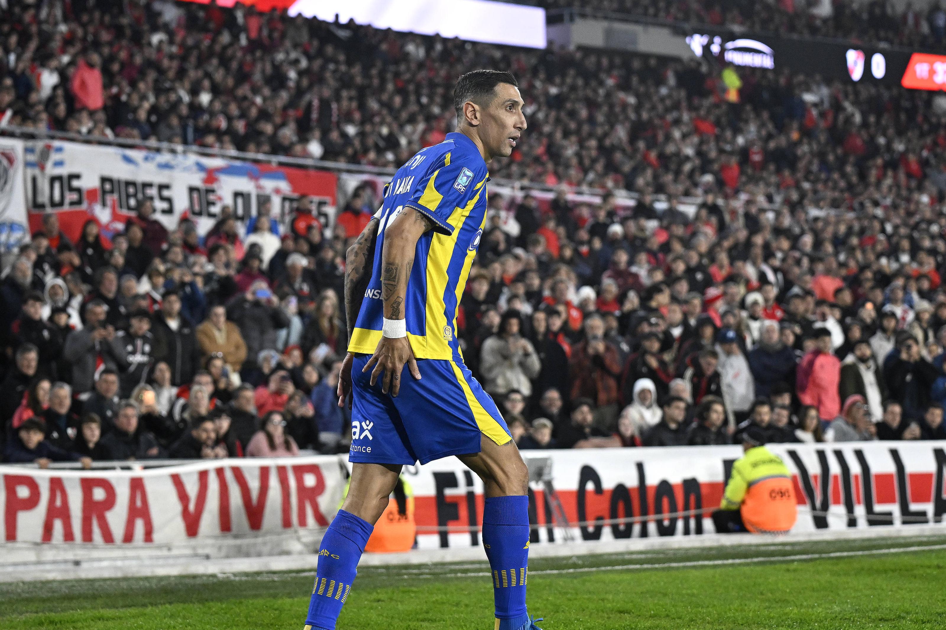 Ángel Di María representa o Rosario Central