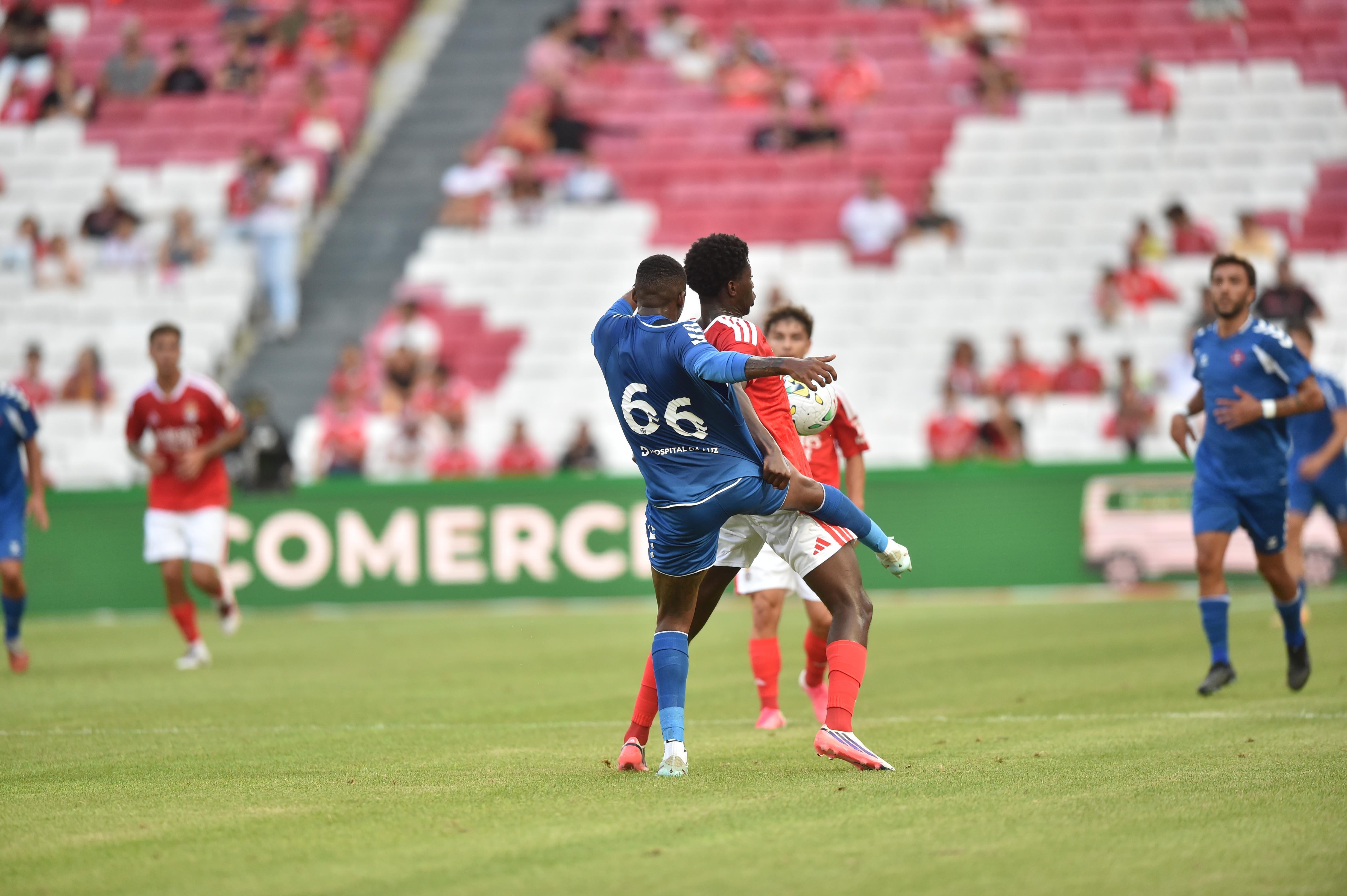 Anísio Cabral no Benfica-Belenenses - Foto: Miguel Nunes