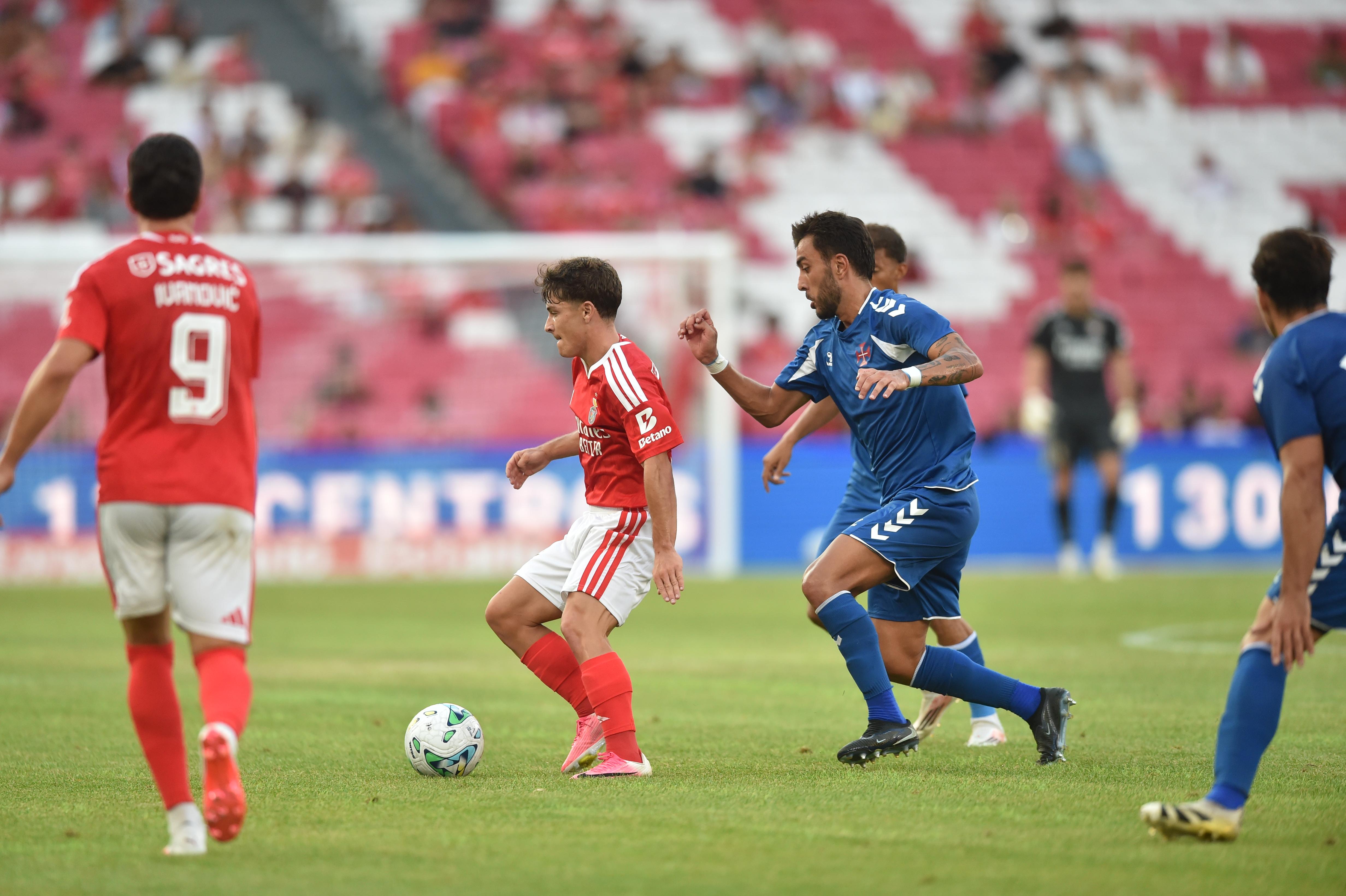 Gonçalo Moreira no Benfica-Belenenses - Foto: Miguel Nunes