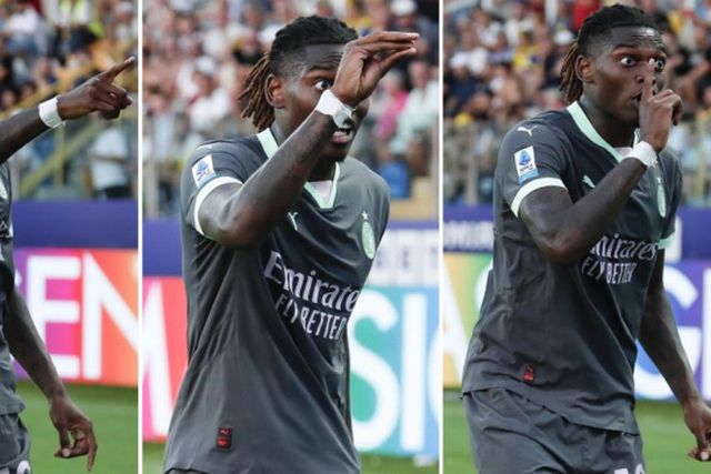 Rafael Leão manda calar adeptos do Milan