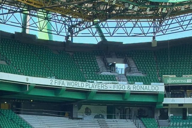 Sporting: Alvalade com nova cara para o clássico (foto)