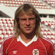 Michael Manniche, dinamarquês que marcou a linha da frente do Benfica na década de 80 do século 20. FOTO A BOLA