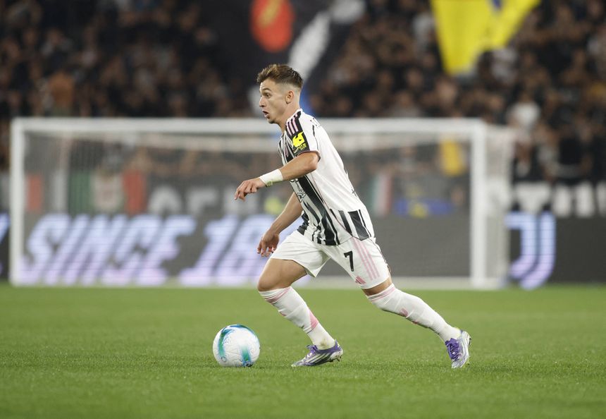 Francisco Conceição foi titular na estreia da Juventus na Serie A Foto: IMAGO