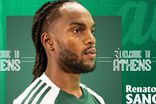 Renato Sanches foi oficializado no Panathinaikos (Foto: Panathinaikos)
