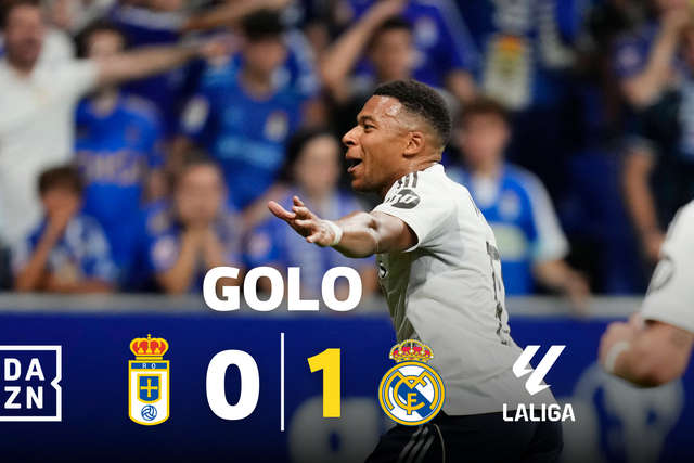 Mbappé bailou ao ritmo dos protestos do Oviedo