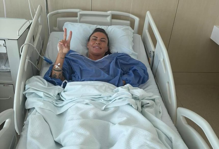 Ana Borges fez atualização do estado clínico nas redes sociais (Instagram)