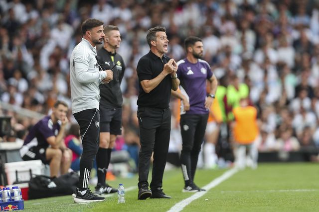 Marco Silva, treinador do Fulham, em Craven Cottage