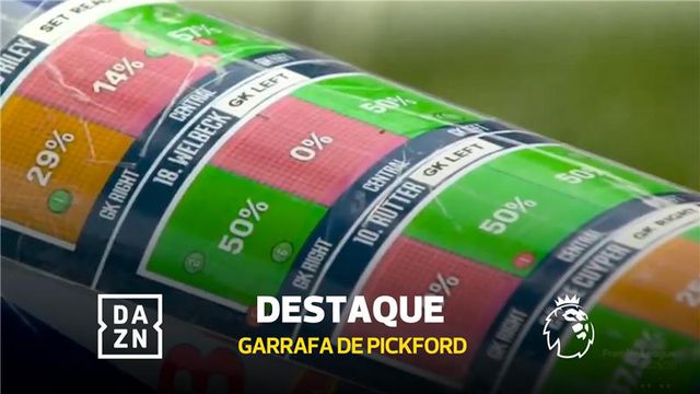 A famosa garrafa de Pickford voltou a dar que falar