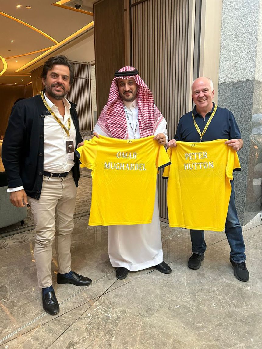 André Mosqueira do Amaral, diretor executivo da Liga Portugal, em Riade, na Arábia Saudita